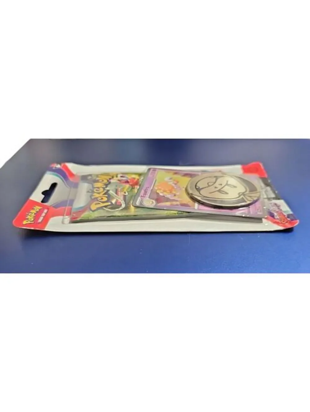 Pokémon TCG Scarlet & Violet Blister 2023 – Sealed Promo & Coin, Storage Wear